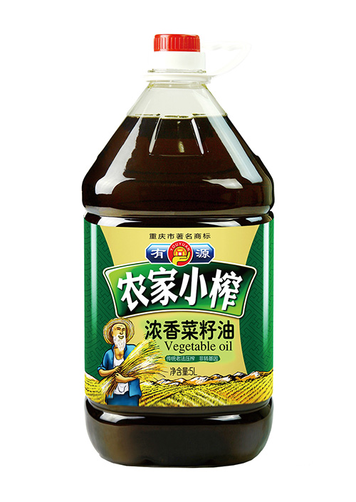 浓香菜籽油5l